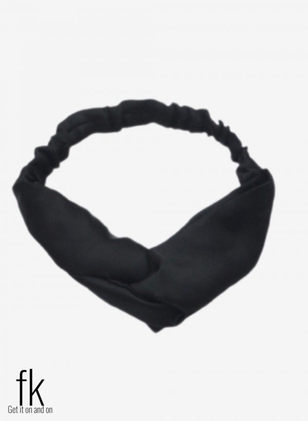 Black Silk Headband