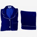 Blue Velvet Beautiful Nightwear for you to stay warm in winters