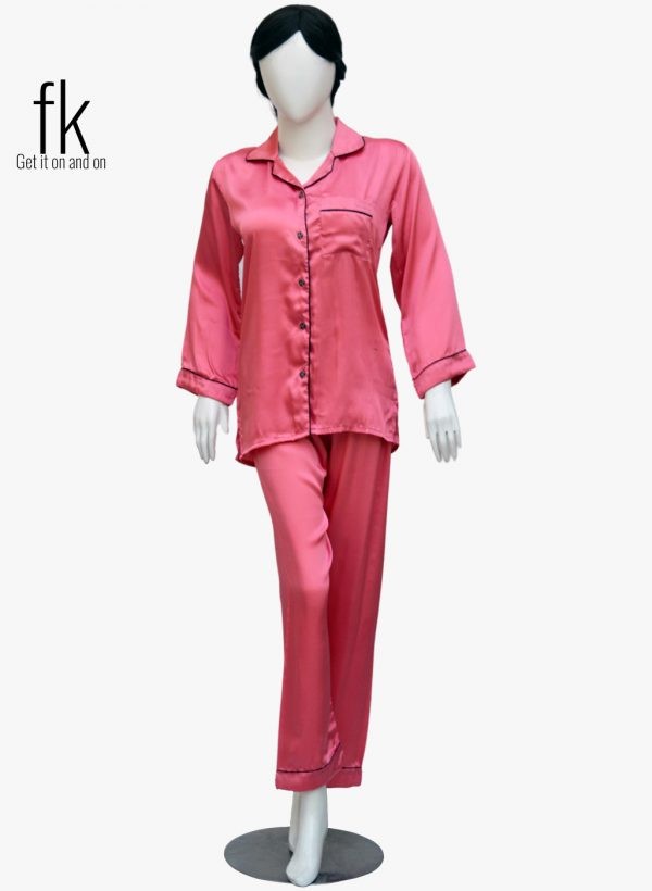 T-pink Silk Sleepwear for your pinky plans