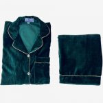 Green Velvet Elegant Nightwear for you to stay warm this winter