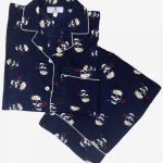 Skull Printed Linen Sleepwear for Stylish Ladies