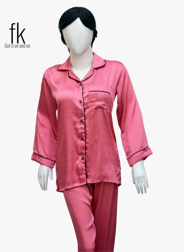 T-pink Silk Sleepwear for your pinky plans