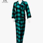 Green Check pretty design in knot style