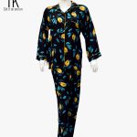 Lemon Print Stylish Comfortable Nightsuit