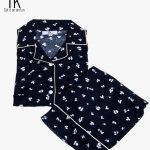 DECENT FLORAL DESIGN STYLISH SLEEPWEAR